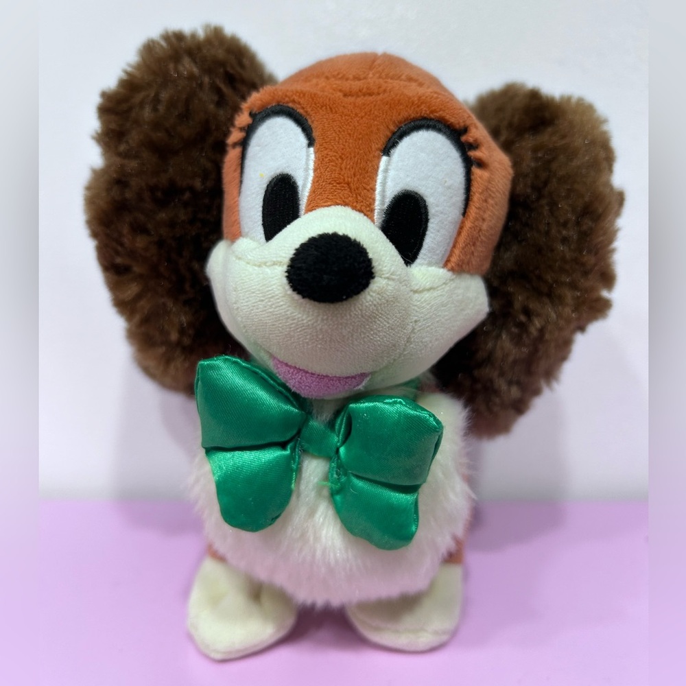 Disney Store Minnie Mouse's Fifi 7" Plush DOG Mini Bean Bag